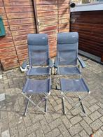 Crespo AL-213 compact standenstoel + AL-302, Ophalen, Zo goed als nieuw, Campingstoel