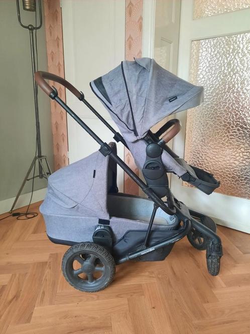 Easywalker Harvey2 All Terrain Stone Grey duo, Kinderen en Baby's, Kinderwagens en Combinaties, Gebruikt, Combiwagen, Overige merken