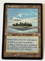 MtG : Urza's Saga - Remote Isle - common, Ophalen, Zo goed als nieuw, Losse kaart