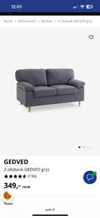 Tweezitsbank, Huis en Inrichting, Banken | Bankstellen, Ophalen, Gebruikt, 150 tot 200 cm, Tweepersoons