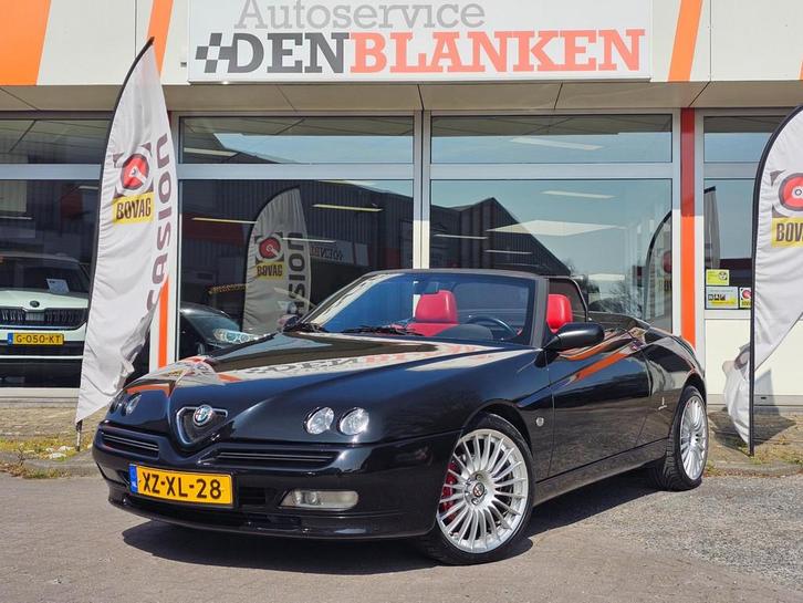 Alfa Romeo Spider 2.0-16V T.Spark L Cabriolet BJ.1999 / Lede, Auto's, Alfa Romeo, Bedrijf, Te koop, Spider, ABS, Airbags, Airconditioning