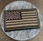 US Army American flag militaire patch(velcro), Verzamelen, Militaria | Algemeen, Embleem of Badge, Amerika, Ophalen of Verzenden