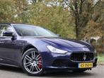 Maserati Ghibli 3.0 S Q4 411PK *Leder*20 inch*Harman/Kardon*, Auto's, Maserati, Automaat, Gebruikt, Euro 6, Blauw