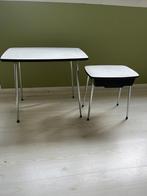 Formica tafeltje en nachtkastje, Ophalen, Minder dan 45 cm, Minder dan 55 cm, Gebruikt