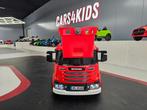 Kinderauto Scania Brandweer - soft start - zwaailicht - RC, Ophalen of Verzenden, Nieuw, Afstandsbediening