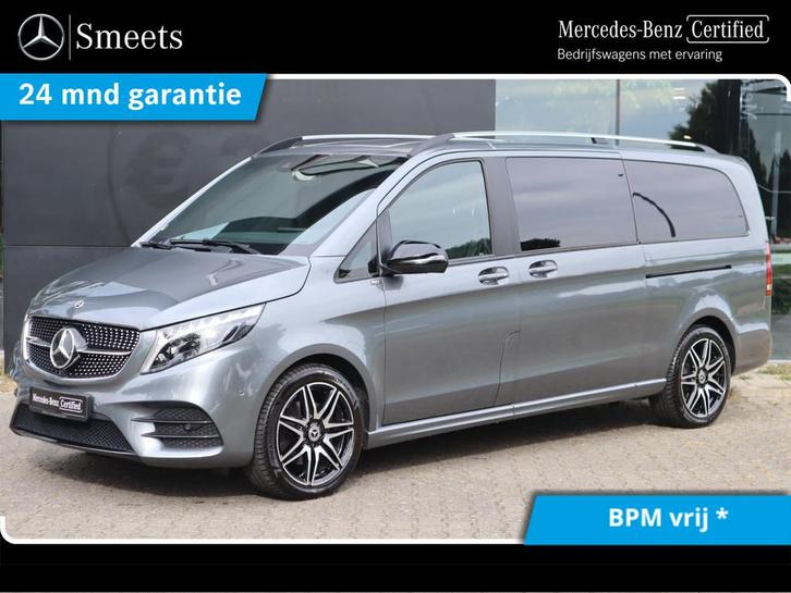 Mercedes-Benz V-klasse 300d XL DC AMG AVANT. KOELKAST, Auto's, Bestelauto's, Bedrijf, Te koop, Mercedes-Benz Certified, 360° camera