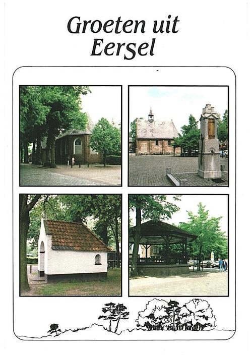 909431	Eersel	N Br	Nette oude kaart Onbeschreven, Verzamelen, Ansichtkaarten | Nederland, Ongelopen, Noord-Brabant, Ophalen of Verzenden