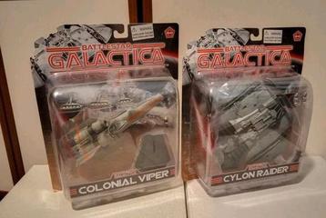 Battlestar Galactica Viper & Cylon Raider (80s TV) replica beschikbaar voor biedingen