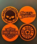 Harley Davidson Onderzetters - Set van 4, Ophalen of Verzenden