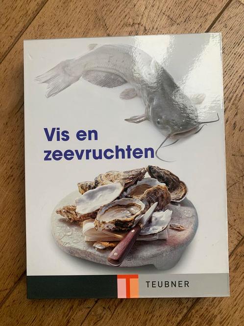 Hardcover boek. Vis en zeevruchten, Boeken, Kookboeken, Zo goed als nieuw, Ophalen of Verzenden