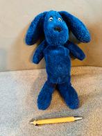 IKEA Gosig Blå knuffelhond – blauw, zeldzaam, Ophalen of Verzenden, Zo goed als nieuw, Overige typen