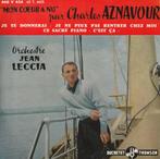 Charles Aznavour - EP Mon Copeur À Nu (FR 1958), Gebruikt, Overige genres, 7 inch, Ophalen of Verzenden