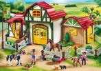 playmobil manege, Kinderen en Baby's, Speelgoed | Playmobil, Ophalen of Verzenden, Zo goed als nieuw, Complete set