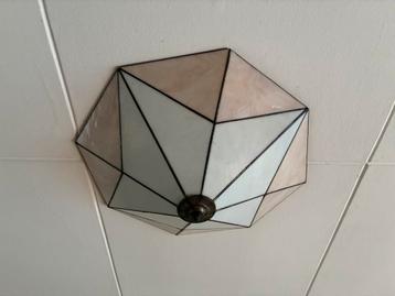 Lamp, Tiffany lamp, plafond lamp, zeer mooie staat beschikbaar voor biedingen