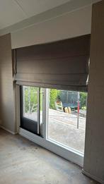 Vouwgordijn (licht)grijs 193,5 x 216h verduisterend, Huis en Inrichting, Ophalen, Grijs, 150 tot 200 cm, 200 cm of meer