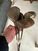 Oude Golfclubs met Houten Kop & Shaft, Sport en Fitness, Golf, Ophalen of Verzenden, Gebruikt, Club, Overige merken