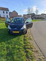 Ford Ka 1.2 69pk 2012 Zwart, Auto's, Voorwielaandrijving, Stof, 4 cilinders, 4 stoelen
