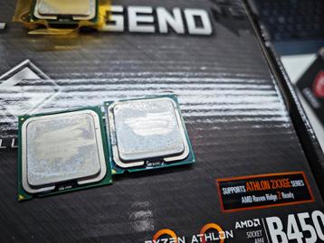 Twee moederborden,20+ ram modules, processoren  beschikbaar voor biedingen