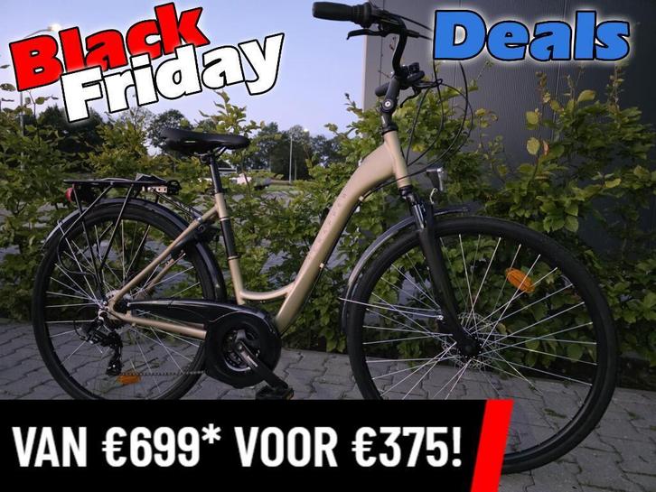 Scrapper Railway 3 Damesfiets met hydraulische schijfremmen!, Fietsen en Brommers, Fietsen | Dames | Damesfietsen, Nieuw, Overige merken