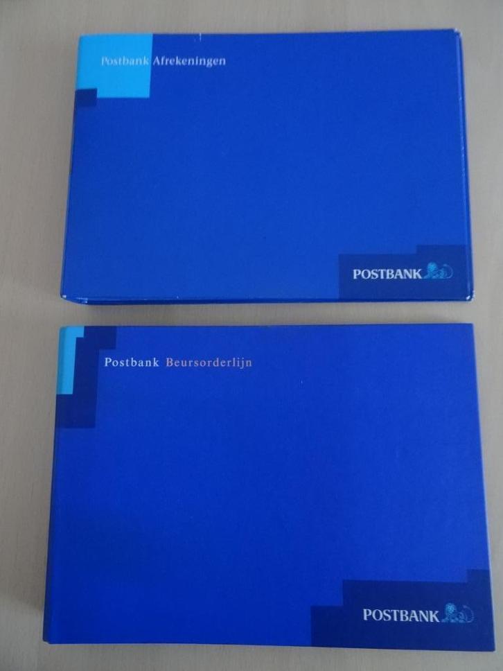 2 Postbank bewaarmapjes, Verzamelen, Merken en Reclamevoorwerpen, Gebruikt, Gebruiksvoorwerp, Ophalen