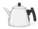 Bredemeijer Theepot Dubbelwandig 1,2 L RVS ZGAN, Huis en Inrichting, Keuken | Keukenbenodigdheden, Ophalen of Verzenden, Zo goed als nieuw