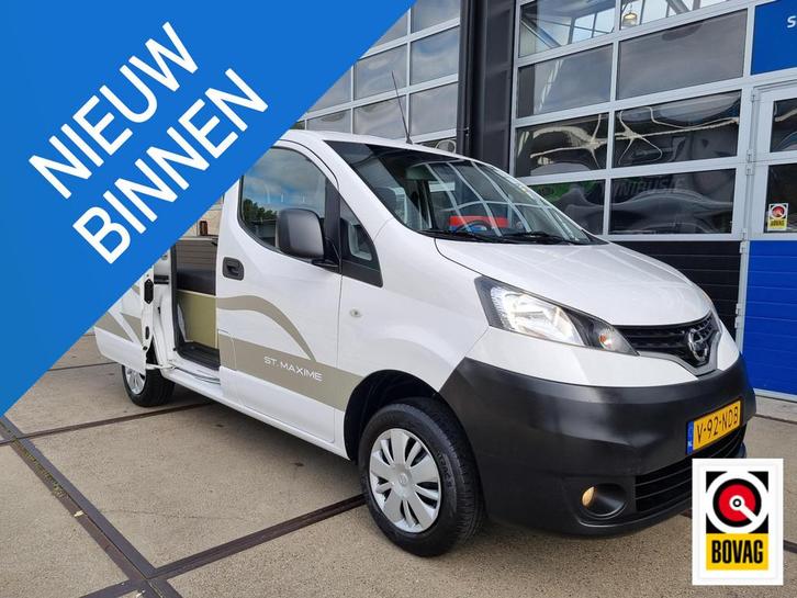 Nissan NV200 1.6 St. Maxime MINICAMPER, Caravans en Kamperen, Campers, Particulier, tot en met 2, Buscamper of Camperbus, Overige merken