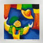 Zeefdruk Saskia Bremer - Hands on!, Antiek en Kunst, Kunst | Litho's en Zeefdrukken, Verzenden