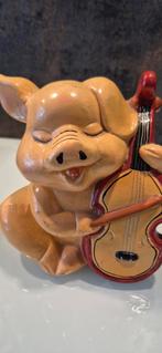 Twee Spaarvarkens Beelden, Ophalen of Verzenden, Gebruikt, Overige materialen, Dierenbeeld