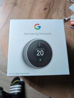 Google Nest 3de Generatie, Doe-het-zelf en Verbouw, Thermostaten, Ophalen of Verzenden, Slimme thermostaat, Nieuw