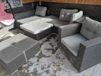 Loungeset tuin, Ophalen, Gebruikt, Rotan, 6 zitplaatsen