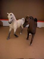 2 Arabische paarden bruine hengst en witte merrie, Ophalen of Verzenden, Zo goed als nieuw