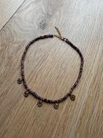 Ketting Muntjes Kraaltjes Necklace Kralen Coins Dames, Sieraden, Tassen en Uiterlijk, Kettingen, Ophalen of Verzenden, Zo goed als nieuw