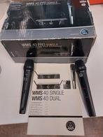 AKG WMS 40 draadloze microfoons 2x, Ophalen, Zo goed als nieuw, Zangmicrofoon