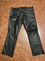 UNIVERSELE LEDEREN BROEK 56/ 44-46(?), Zwart, Maat 56/58 (XL), Ophalen of Verzenden, Gedragen