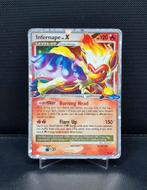 Infernape LV.X Holo DP10 Promo kaart 2007, Ophalen of Verzenden, Zo goed als nieuw