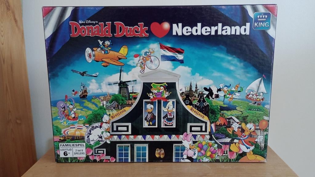 Bordspel - Donald Duck houdt van Nederland - ophalen, Hobby en Vrije tijd, Gezelschapsspellen | Bordspellen, Vijf spelers of meer