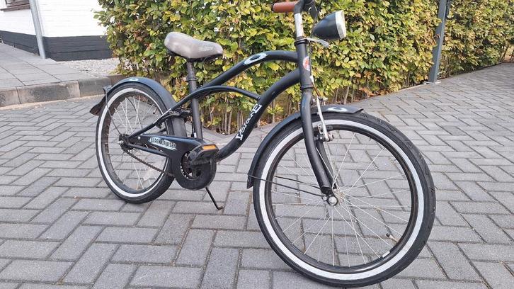Volare Black Cruiser Jongensfiets 5-9 jaar, Fietsen en Brommers, Fietsen | Jongens, Gebruikt, Handrem, Ophalen of Verzenden