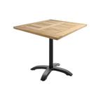 Teak houten terrastafels, horeca tafels teakhout divers  221, Huis en Inrichting, Tafels | Eettafels, Gebruikt, Teakhout, 200 cm of meer