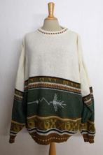 Noors/folklore look wol mix trui van Franse Le Laureat! XXL, Kleding | Dames, Truien en Vesten, Verzenden, Zo goed als nieuw, Maat 46/48 (XL) of groter