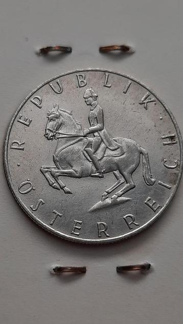 5 Schilling 1960 Oostenrijk, zilver 5,2 gr. beschikbaar voor biedingen