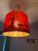 Plafondlamp Magische bos (rood met goud), Ophalen of Verzenden, Zo goed als nieuw, Rood