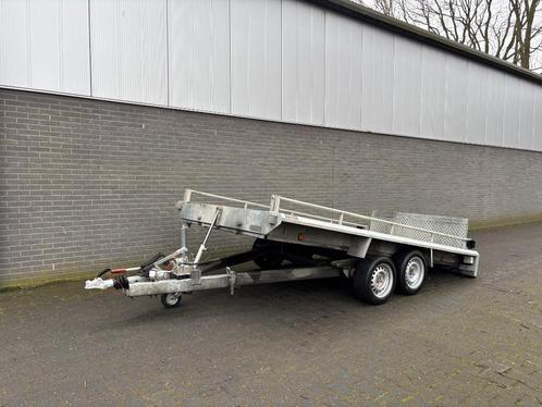 Weyer WP 3500 KG kantelbare machinetransporter!, Auto diversen, Aanhangers en Bagagewagens, Gebruikt, Ophalen of Verzenden