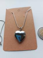 hart hanger, Ophalen of Verzenden, Zo goed als nieuw, Zilver, Overige materialen