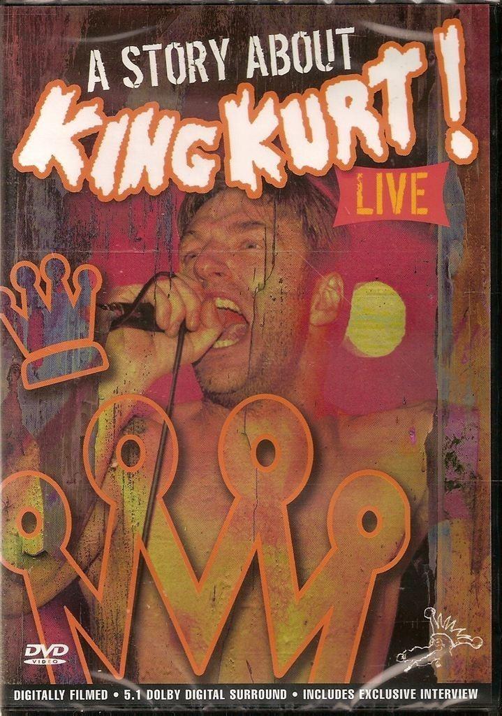 DVD van King Kurt - live, a story about, Cd's en Dvd's, Dvd's | Muziek en Concerten, Gebruikt, Alle leeftijden, Verzenden