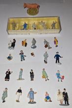 25 poppetjes en een koe voor minitrix baan, Gebruikt, Gelijkstroom, Trix, Rails