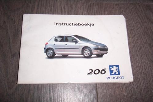 Gebruikershandleiding PEUGEOT 206   1998/2006, Auto diversen, Handleidingen en Instructieboekjes, Ophalen of Verzenden