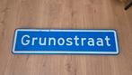 Grunostraat Straatnaambord Groningen, Ophalen of Verzenden