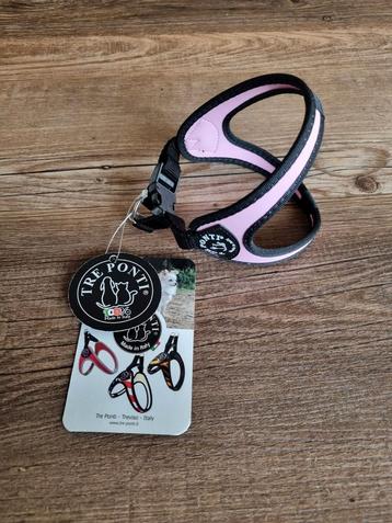 Nieuwe tre ponti hondentuig maat 3 roze /zwart beschikbaar voor biedingen