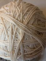 zuiver wol ecru, Ophalen of Verzenden, Nieuw, Breien of Haken, Wol of Garen