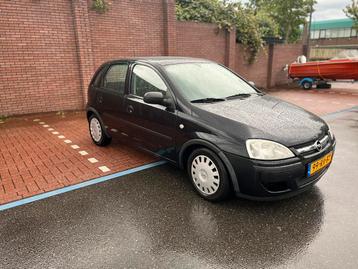 Opel Corsa 1.2 16V Twinport 5D AUTOMAAT 2005 Zwart beschikbaar voor biedingen